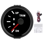 Kimiss Boat Trim Balance Gauge Meter, 52MM Default, Black Frame On. Fixed Price $39.92.