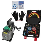 Air Vacuum Pump Manifold Gauge Set 1/3HP 4CFM Hvac Refrigerant Kit 3000PSI. Fixed Price $106.23.