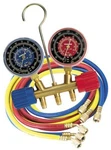 Robinair 40161 Brass Manifold Gauge Set W/ 36" Standard Hoses R12/22/502. Fixed Price $79.95.