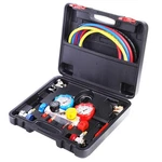 Jifetor 4 Way Manifold Gauge Set, Hvac Diagnostic Refrigerant Black Case. Fixed Price $73.99.