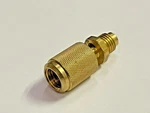 Fjc 6038 R134A Anti-blowback Adapter 1/2" Acme X Female. Fixed Price $18.95.