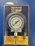 Yellow Jacket Single Test Gauge W/quick Coupler R12, R22, R502 - 40342. Fixed Price $54.00.