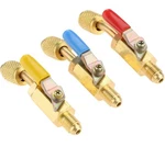 Surieen Air Conditioning Refrigerant Ball Valve 1/4 Inch, Blue Red Yellow. Fixed Price $31.99.
