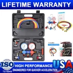 Air Conditioner A/c Diagnostic Manifold Gauge Test Set Kit Hvac Refrigeration. Fixed Price $55.99.