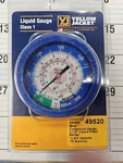 Yellow Jacket 3-1/8" Blue/lo-side Liquid Filled Manifold Gauge 410A 49520. Fixed Price $79.50.