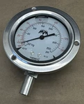 Tempress A/s Refrigeration Pressure Gauge R46184 A13 DN100 1/4NPT -30 Hg, 350PSI. Fixed Price $180.00.