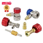 Lichamp Ac R134A Adapters Kit, Quick Couplers With Multisize, Colored. Fixed Price $37.99.