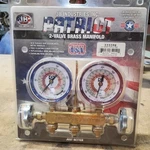 Jb Industries Patriot 22225L, 2-VALVE Brass Manifold. No Hoses Made Usa.. Fixed Price $92.00.