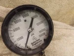 Parker Autoclave Engineers 15000 Psi Pressure Gauge 4.5" Dial Panel Flush Mount. Fixed Price $79.90.