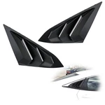 Black Racing Style Rear Side Window Scoop Air Vent/louver For 16-21 Civic Sedan. Fixed Price $18.09.