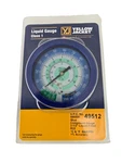 Yellow Jacket Blue 49512 3-1/2" Lo-side Liquid-filled Manifold Gauge. Fixed Price $74.99.