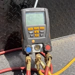 Testo 549 Refrigeration Digital Manifold Hvac Gauge W/ Yellow Jacket Hoses. Fixed Price $189.99.