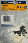Yellow Jacket 19020 Ten Gaskets For 1/4" Charging Hoses Made The Usa. Fixed Price $11.95.