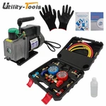 Durable 1/3HP 4CFM Air Vacuum Pump Manifold Gauge Set Hvac Refrigerant Kit. Fixed Price $101.31.