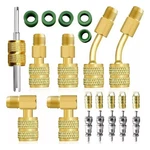 R410A Adapter Kit Mini Split 5/16 To 1/4 Coupler Refrigerant Hose. Fixed Price $16.96.