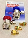 R134A Manual Coupler Set W/14MM Hose Connections Fjc & R12 Adapters Conversion. Fixed Price $56.95.