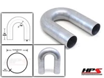 Hps 3" 76MM Od 180 Degree Bend 6061 Aluminum Tube Pipe 16 Gauge 4" Clr. Fixed Price $94.30.