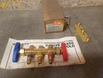Imperial 494-C Brass Manifold. Fixed Price $75.00.
