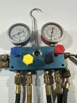 Tif 9600 Air Conditioning Manifold Glycerine Filled Gauges 4 Valve W/hoses. Fixed Price $59.99.