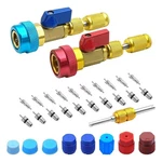31PCS R134A Valve Core Quick Remover Installer Tool Kit For High Low Pressure.... Fixed Price $53.14.