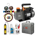 4.5CFM Vacuum Pump And Gauge SET,110V 1/3 Hp Way Hvac Compat.... Fixed Price $181.25.