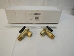 Westwood Sight Glass Gauge Set With Quick Open Ball Valves 12" H7-12. Fixed Price $54.88.