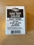 Uniweld TGH60 2" Gas Test Gauge W/ 3/4" Fpt Side Mount. Fixed Price $10.00.