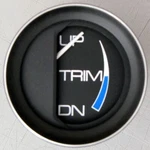 Faria Coral Mercury Trim Gauge #13017. Fixed Price $59.54.