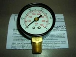 Grainger 5WZ19 Pressure Gauge 2" Dial To 100 Psi Spec 169810A. Fixed Price $6.99.