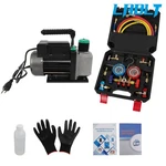 Lablt Air Vacuum Pump Manifold Gauge Set Hvac Refrigerant Kit 4CFM 1/3HP. Fixed Price $102.25.