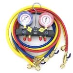 Yellow Jacket 49968 4-VALVE Titan Test/charging Manifold, Gauges. Fixed Price $359.66.