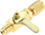 Air Conditioner Ball 1/4" Sae Adapter, Straight VALVE,1PC, Gold. Fixed Price $15.12.