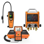 Elitech EMG-40V Digital Manifold Gauge +ILD-200 Leak DETECTOR+LMC-100A+SCALE. Fixed Price $699.99.