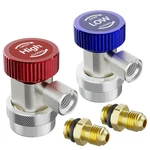Htomt Adapter,adjustable Quick Couplers ADAPTER,R134A Connector.... Fixed Price $26.99.