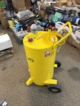 Johndow Industries FC-25DC Fuel CADDY,25 Gal,diesel,yellow,steel 817J25. Fixed Price $719.99.