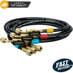 Fieldpiece HR3B Ball Valve Refrigerant Hose Set (3) With Color Tags - 1/4" X. Fixed Price $69.35.