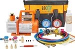 Bacoeng 4CFM Vacuum Pump And Gauge Set Way Hvac Kit. Fixed Price $214.00.