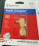 Imperial 17-C Kwik-coupler Eliminates A/c Coolant Loss, For 1/4" Ports. Fixed Price $55.19.