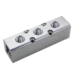 Qolekog Quality 3 Way 5 Port Air Manifold 1/2" Npt Supply 1/4" Outpo.... Fixed Price $18.30.