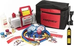 Kozyvacu Auto Repair Complete Tool Kit 1-STAGE 3.5 Cfm Vacuum Pump, Hvac.... Fixed Price $221.86.
