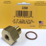 Auto Meter 2268 Oil Pressure Temp Metric Adapter M16 X1.5 1/8 Npt Female. Fixed Price $23.68.