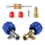 R134A Can Kit Pcs Self-sealing Taps & Tank Adapter For Systems. Fixed Price $17.82.