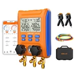 Elitech Digital Manifold Gauge 2-WAY Valve Ac LMG-10W App Control W/hoses. Fixed Price $209.99.