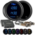 Glowshift Digital Dual Wideband Air/fuel Gauge Kit W/ O2 Sensor, Tinted 7 Color. Fixed Price $399.99.