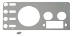 Kentrol 30412 Polished Gauge Cover For 77-86 Jeep Cj. Fixed Price $42.43.