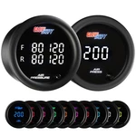 Glowshift Digital Quad & Single Air Pressure Gauge Set W/ Under Dash Bracket Pod. Fixed Price $449.99.