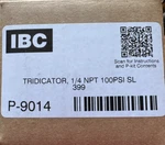 Tridicator, Npt, 100 Psi Sl 80-399, 40-399 G3 Ibc 180-019. Fixed Price $49.95.