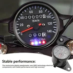 Universal Digital Motorcycle Odometer Speedometer Tachometer Gauge Led. Fixed Price $36.16.