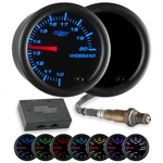 Glowshift Analog Wideband Air/fuel Afr Gauge Kit W/ O2 Sensor, Tinted 7 Color. Fixed Price $209.99.