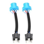 Qiilu 2PCS 9007 To H4 Adapter, Pvc Material, High Heat Resistance, Eas. Fixed Price $12.09.